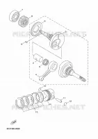 VILEBREQUIN / PISTON pour Yamaha AEROX 4 2016