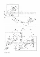 CLIGNOTANT pour Yamaha AEROX 2016