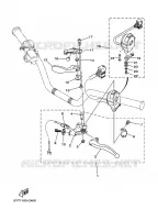 COMMODO / LEVIER pour Yamaha RAPTOR 2010