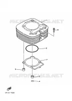 CYLINDRE pour Yamaha RAPTOR 2010