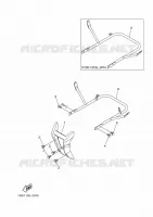 PARE CHOCS pour Yamaha RAPTOR 2010