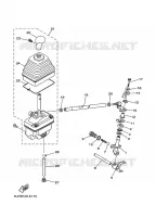 AXE DE SELECTEUR / PEDALE pour Yamaha GRIZZLY 2WD 2010