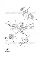 BRAS OSCILLANT  pour Yamaha GRIZZLY 2WD 2010