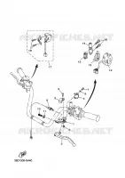 COMMODO / LEVIER pour Yamaha GRIZZLY 2WD 2010