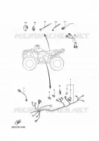 ELECTRIQUE 2 pour Yamaha GRIZZLY 2WD 2010