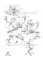 MAITRE CYLINDRE AVANT pour Yamaha GRIZZLY 2WD 2010