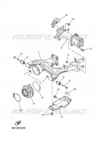 BRAS OSCILLANT  pour Yamaha GRIZZLY 2WD 2010