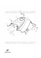 COUVERCLE LATERAL pour Yamaha GRIZZLY 2WD 2010