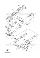 ECHAPPEMENT pour Yamaha GRIZZLY 2WD 2010