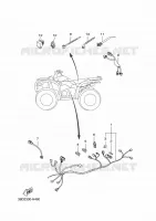 ELECTRIQUE 2 pour Yamaha GRIZZLY 2WD 2010