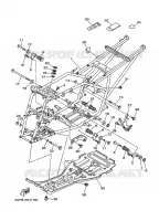 CADRE pour Yamaha GRIZZLY 4WD 2010