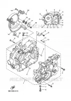 CARTER MOTEUR pour Yamaha GRIZZLY 4WD 2010
