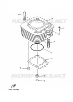 CYLINDRE pour Yamaha GRIZZLY 4WD 2010