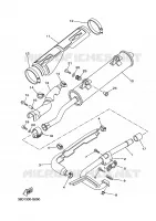ECHAPPEMENT pour Yamaha GRIZZLY 4WD 2010
