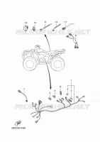 ELECTRIQUE 2 pour Yamaha GRIZZLY 4WD 2010