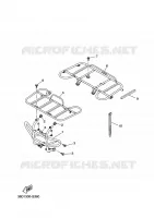 GARDE BOUE pour Yamaha GRIZZLY 4WD 2010