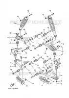 SUSPENSION / ROUE AVANT pour Yamaha GRIZZLY 4WD 2010