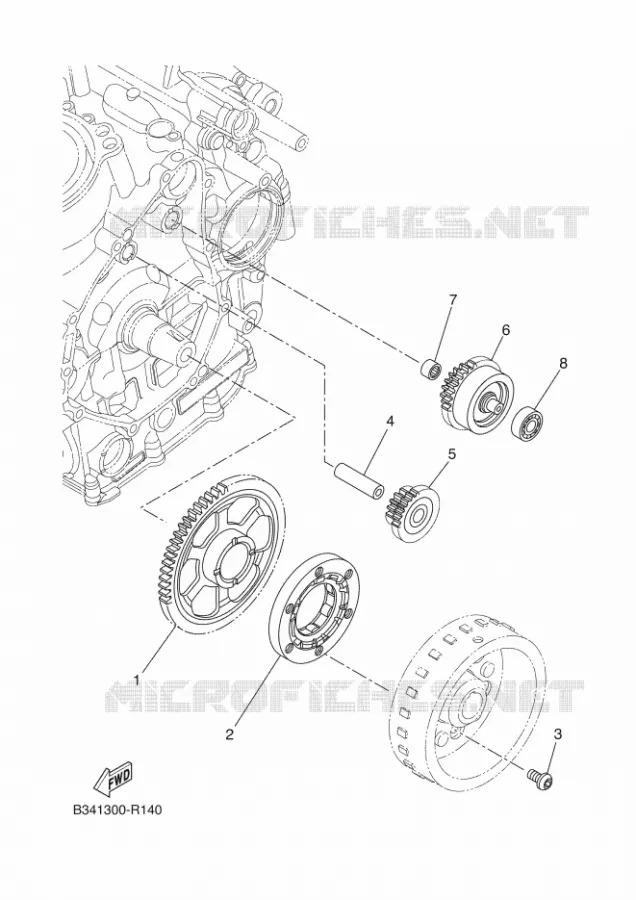 DEMARREUR Yamaha MOTO 700 2018 XSR  MTM690