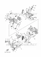 CARENAGES 1  pour Yamaha MT 2018