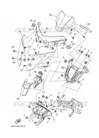 CARENAGES 2 pour Yamaha MT 2018