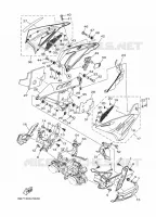 CARENAGES 3 pour Yamaha MT 2018