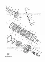 EMBRAYAGE DE DEMARREUR pour Yamaha MT 2018