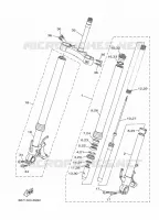 FOURCHE pour Yamaha MT 2018