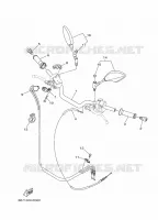GUIDON ET CABLES pour Yamaha MT 2018