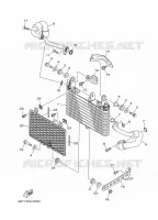 RADIATEUR D'HUILE / ECHANGEUR pour Yamaha MT 2018