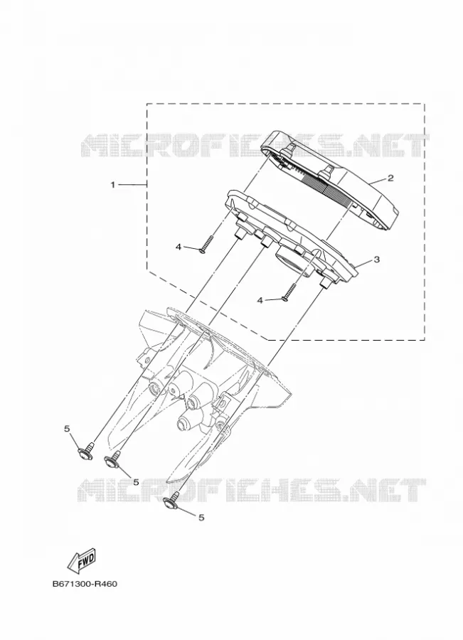 COMPTEUR  Yamaha MOTO 1000 2018 MT  MTN1000