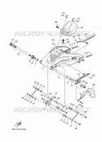 BRAS ARRIERE pour Yamaha MT 2018