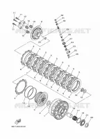EMBRAYAGE DE DEMARREUR pour Yamaha MT 2018
