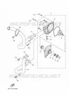 POMPE A EAU / DURITES pour Yamaha MT 2018