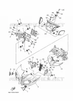 CARENAGES 1  pour Yamaha MT 2018