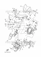 CARENAGE 2 pour Yamaha MT 2018