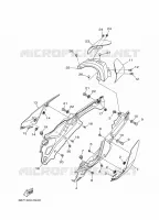 COUVERCLE LATERAL pour Yamaha MT 2018