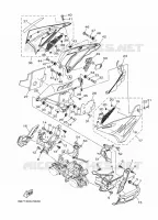 COWLING 3 pour Yamaha MT 2018