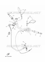 GUIDON ET CABLES pour Yamaha MT 2018