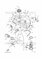 RESERVOIR A ESSENCE pour Yamaha MT 2018
