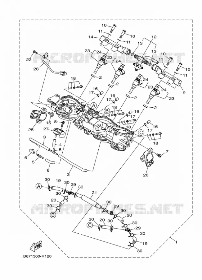 ADMISSION 2 Yamaha MOTO 1000 2018 MT  MTN1000