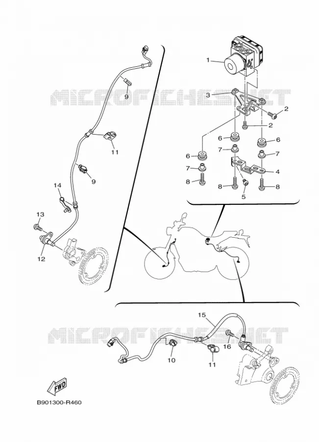 ELECTRIQUE 3 Yamaha MOTO 900 2018 XSR  MTM850
