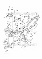 CADRE pour Yamaha TRACER 35KW 2018