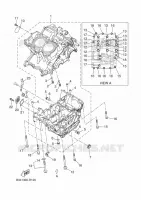 CARTER MOTEUR pour Yamaha TRACER 35KW 2018