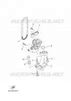 POMPE A HUILE pour Yamaha TRACER 35KW 2018