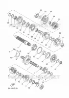 TRANSMISSION pour Yamaha TRACER 35KW 2018