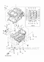 CARTER MOTEUR pour Yamaha TRACER 35KW 2018