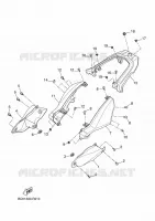 COUVERCLE LATERAL pour Yamaha TRACER 35KW 2018