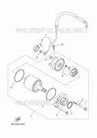 DEMARREUR pour Yamaha TRACER 35KW 2018