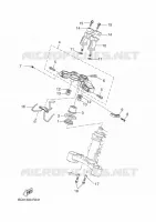 DIRECTION pour Yamaha TRACER 35KW 2018