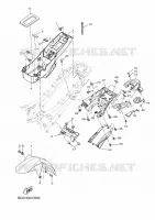 GARDE BOUE pour Yamaha TRACER 35KW 2018